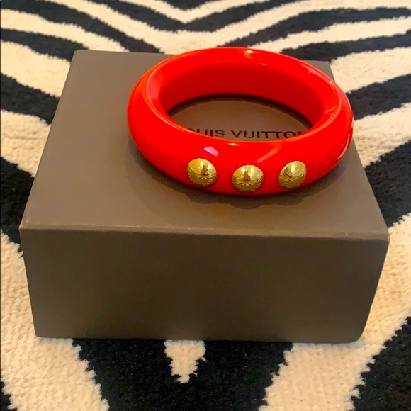 NWOT - Louis Vuitton Red Bracelet - Picture 1 of 9